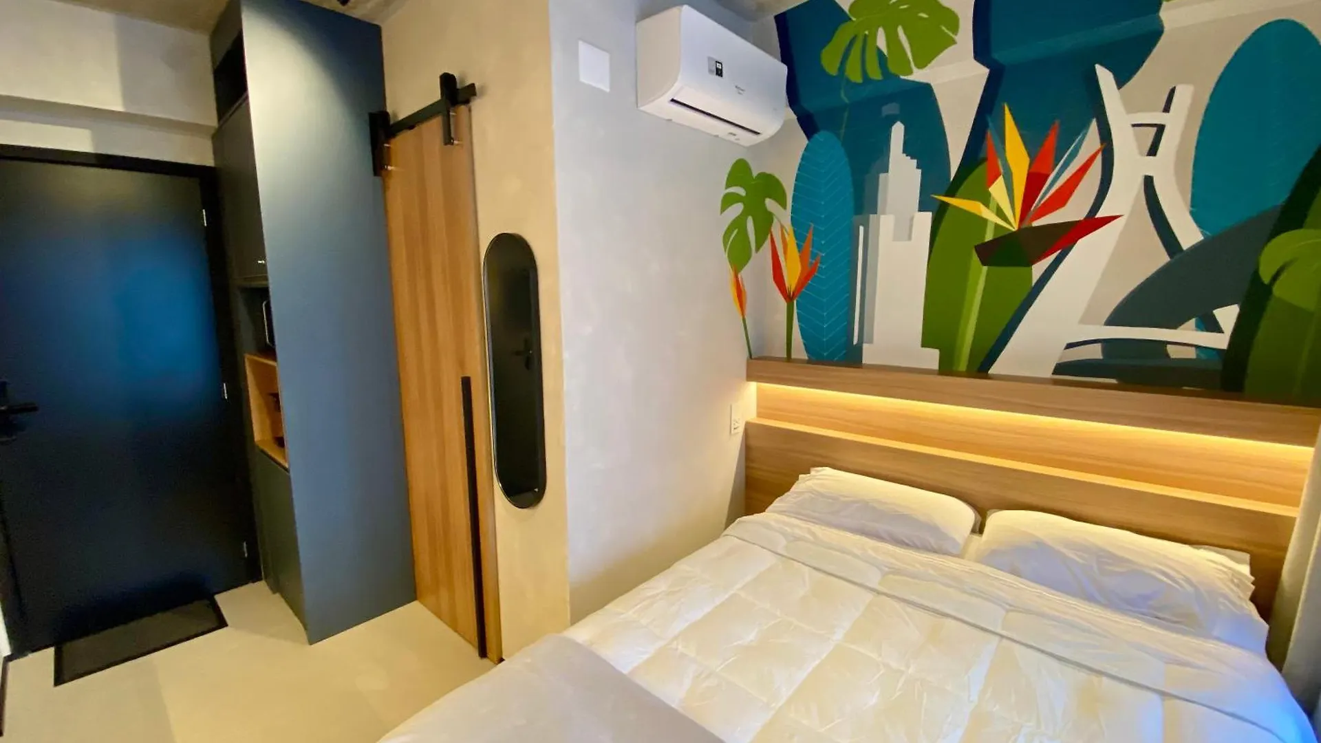 Studio 509 - Lindo Studio Ao Lado Do Metro E Shopping Com Alexa Sao Paulo Apartment